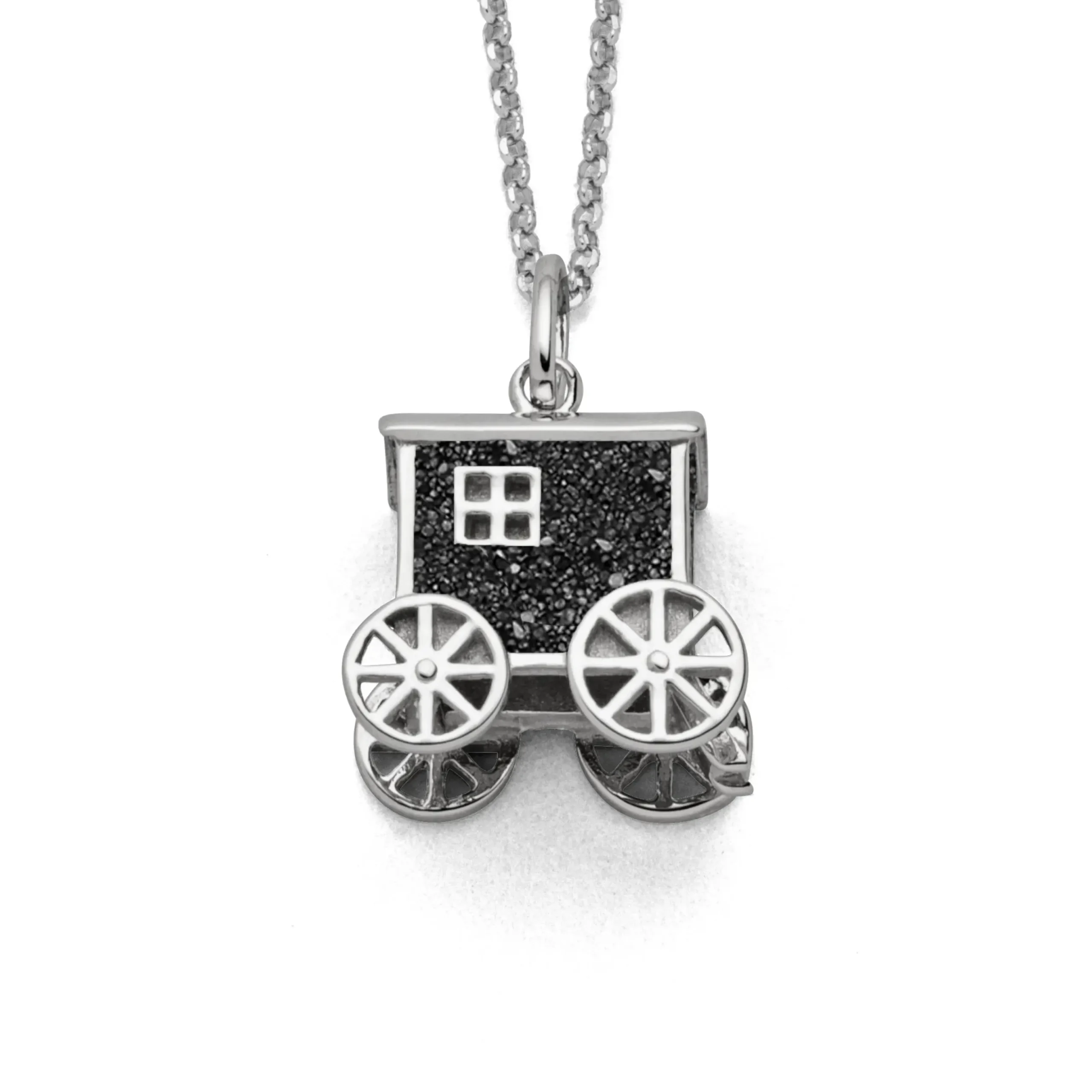 Anhänger "Badekarren Norderney" Lavasand