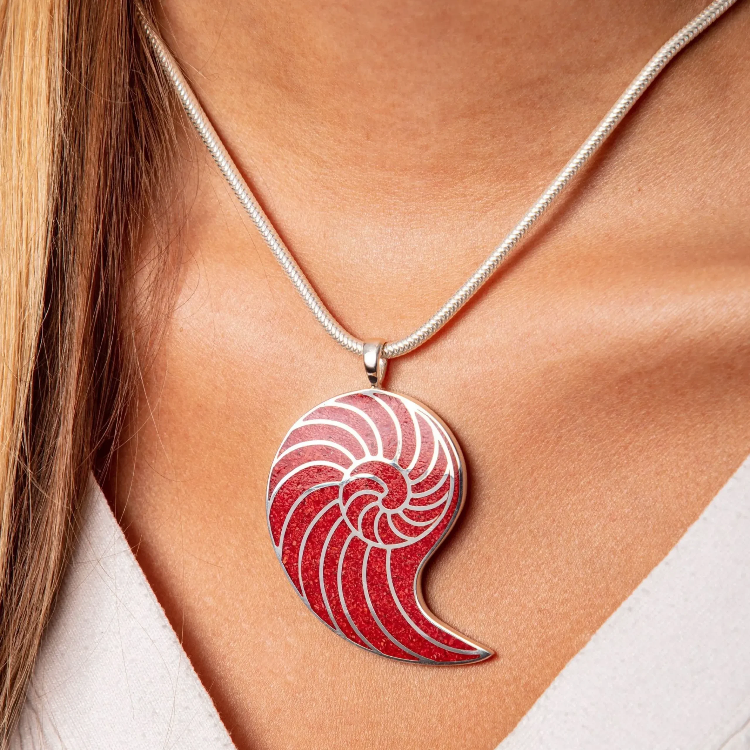 Anhänger "Korallennautilus"