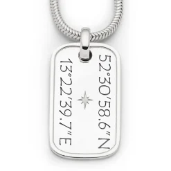 Anhänger "LieblingsOrt" Berlin Koordinaten