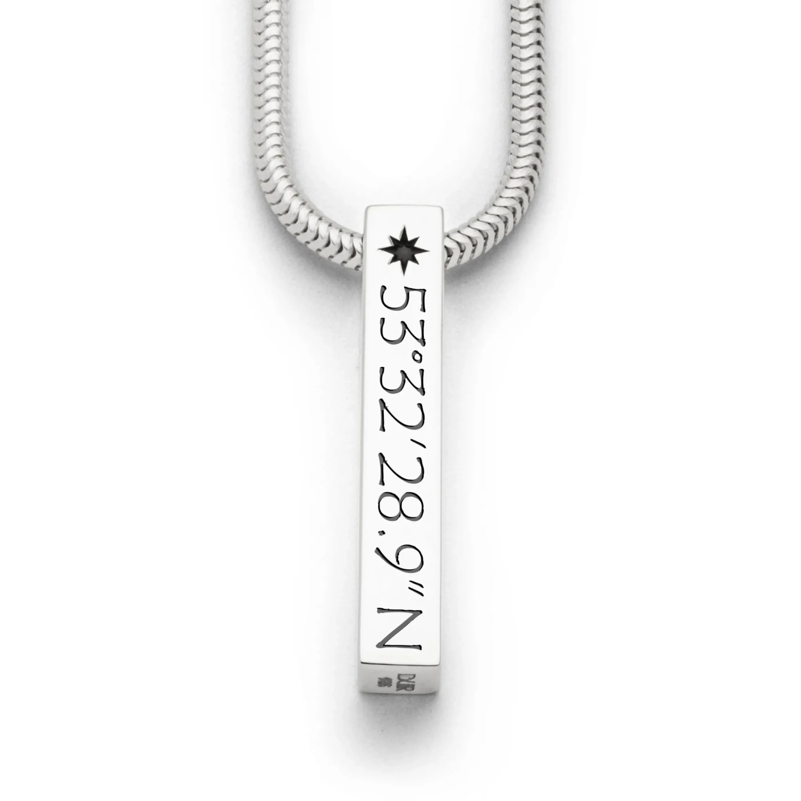 Anhänger "LieblingsOrt" Hamburg Koordinaten