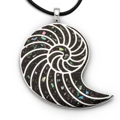 Anhänger "Nautilus" Mosaik-Seeopal