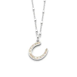 Anhänger Pferdeglück "Hufeisen" Strandsand