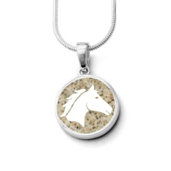 Anhänger "Pferdeglück" Strandsand