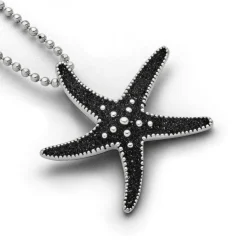 Anhänger "Seestern/Lavasand"