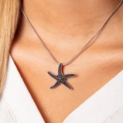 Anhänger "Seestern/Lavasand"