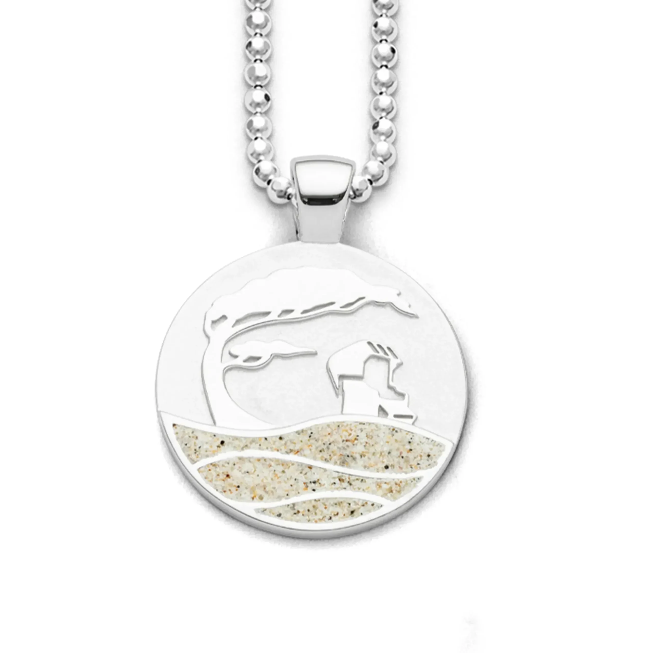 Anhänger Strandwellen "Küste" Strandsand