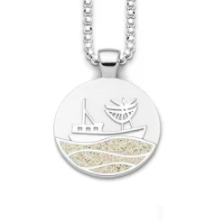 Anhänger Strandwellen "Kutter" Strandsand