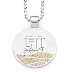 Anhänger Strandwellen "Norderney" Strandsand