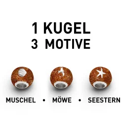 Anhänger "Wechselperle Bernstein"