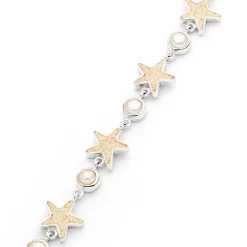 Armband "Sandseestern/Perle" Strandsand