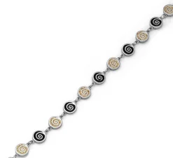 Armband "Spirale 2.0" Sand/Lavasand