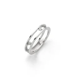 Bandring "Maritim" rhodiniert