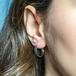 Creole "rund 18,5 mm" Lavasand