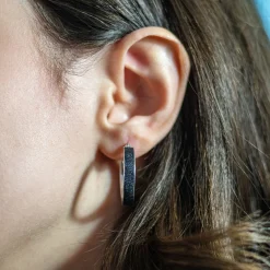 Creole "rund 25,5 mm" Lavasand