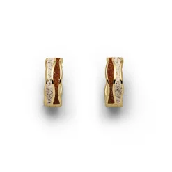 Creole "Strandwellen" vergoldet