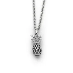 Kette "Ananas" Lavasand