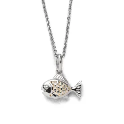 Kette "Fisch" Strandsand