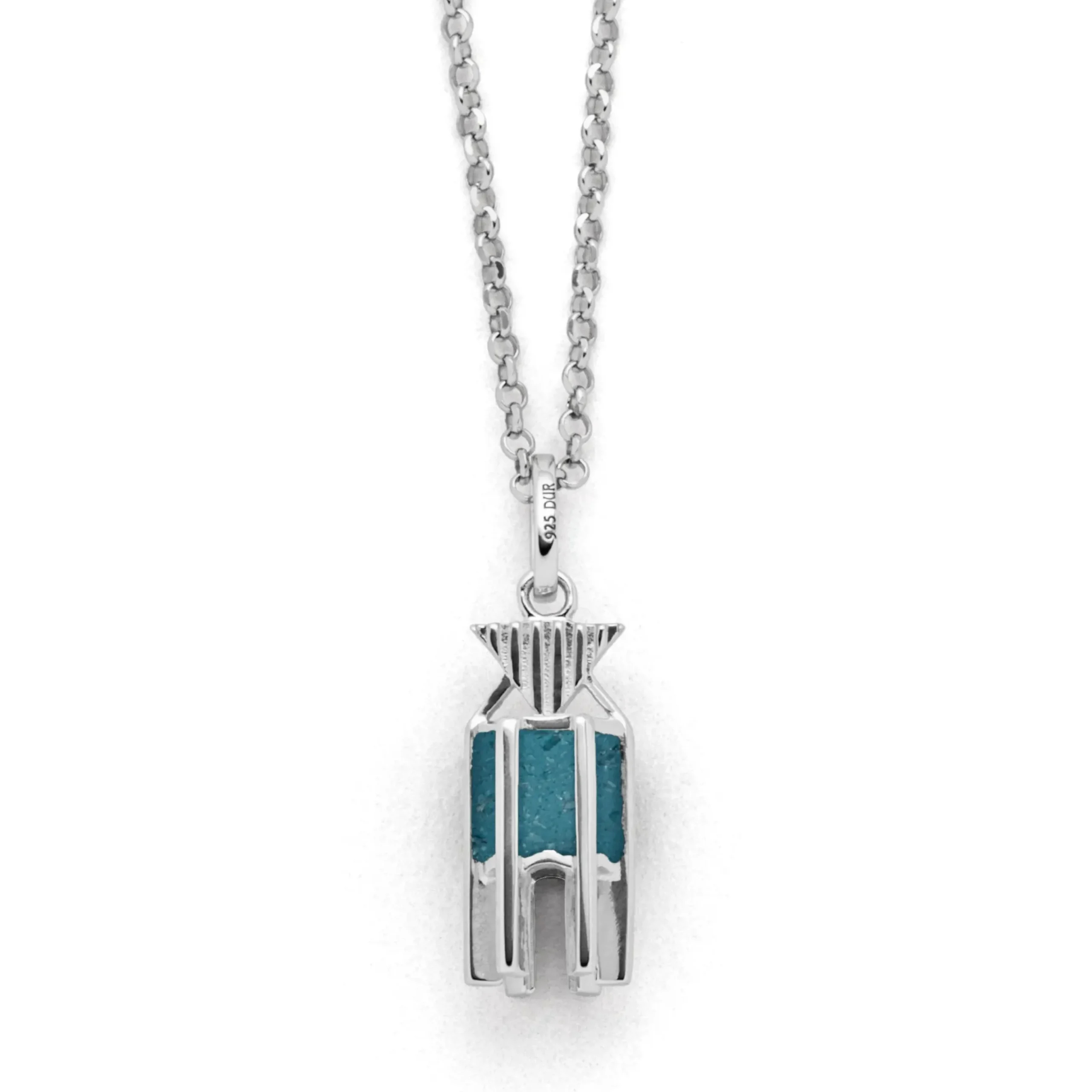 Kette "Kap Norderney" Steinsand blau