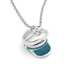 Kette "Kapitänsmütze" bl. Steinsand