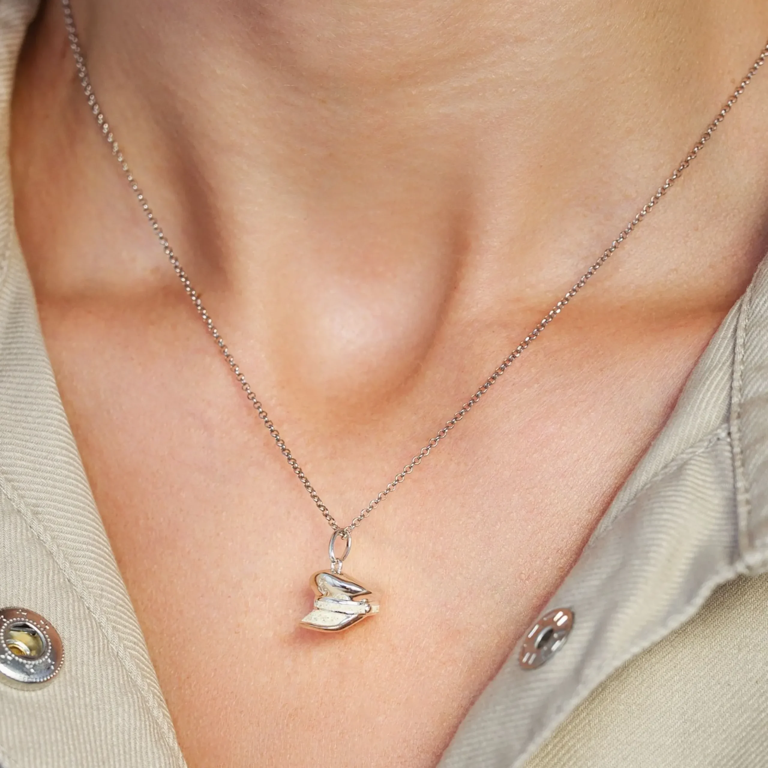 Kette "Kapitänsmütze" Strandsand