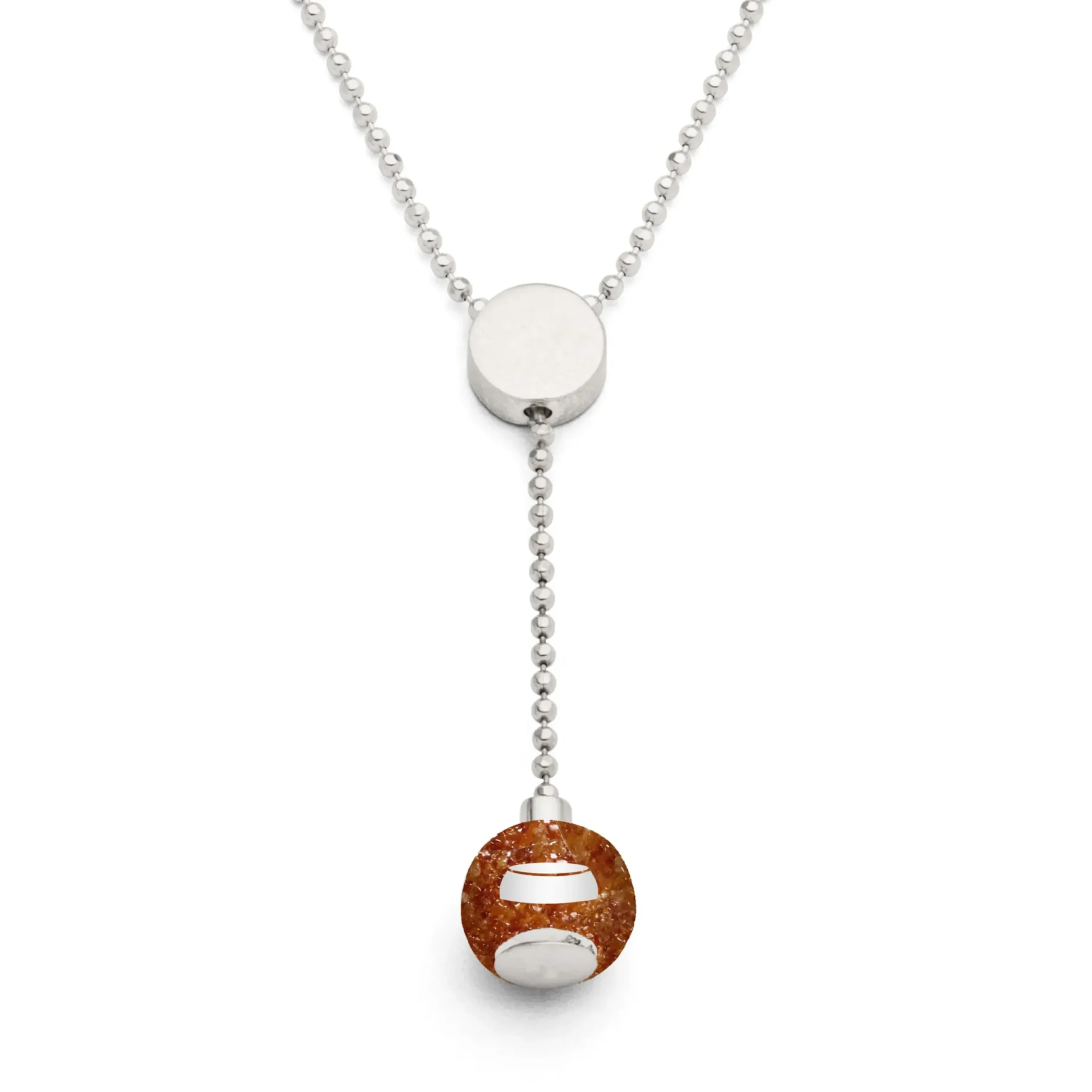 Kette "Lucky Dog" mit Bernsteinsand