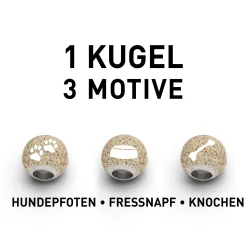 Kette "Lucky Dog" mit Strandsand