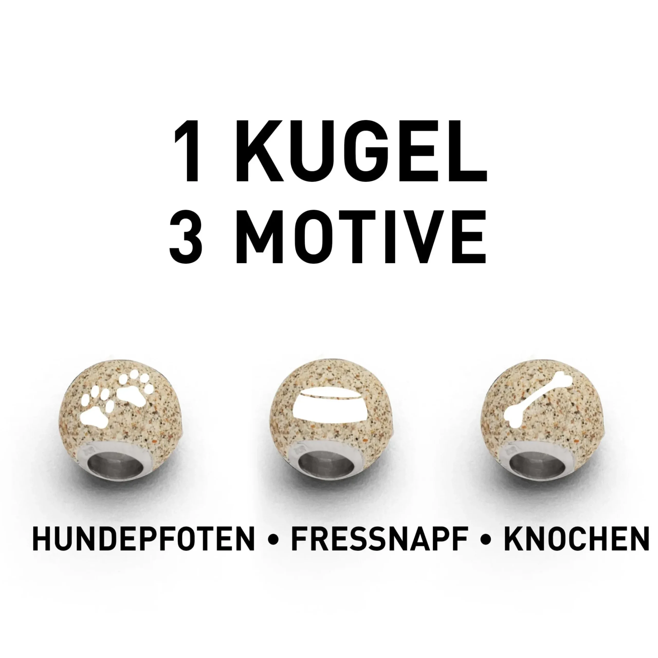 Kette "Lucky Dog" mit Strandsand