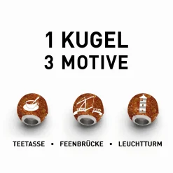 Kette "Ostfriesland" mit Bernsteinsand