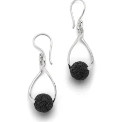 Ohrhänger "Swinging" Lavasand