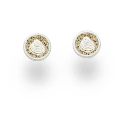 Ohrring "Muschel" 8 mm