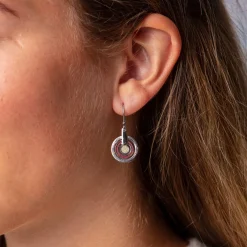 Ohrring "Roter Pirat"