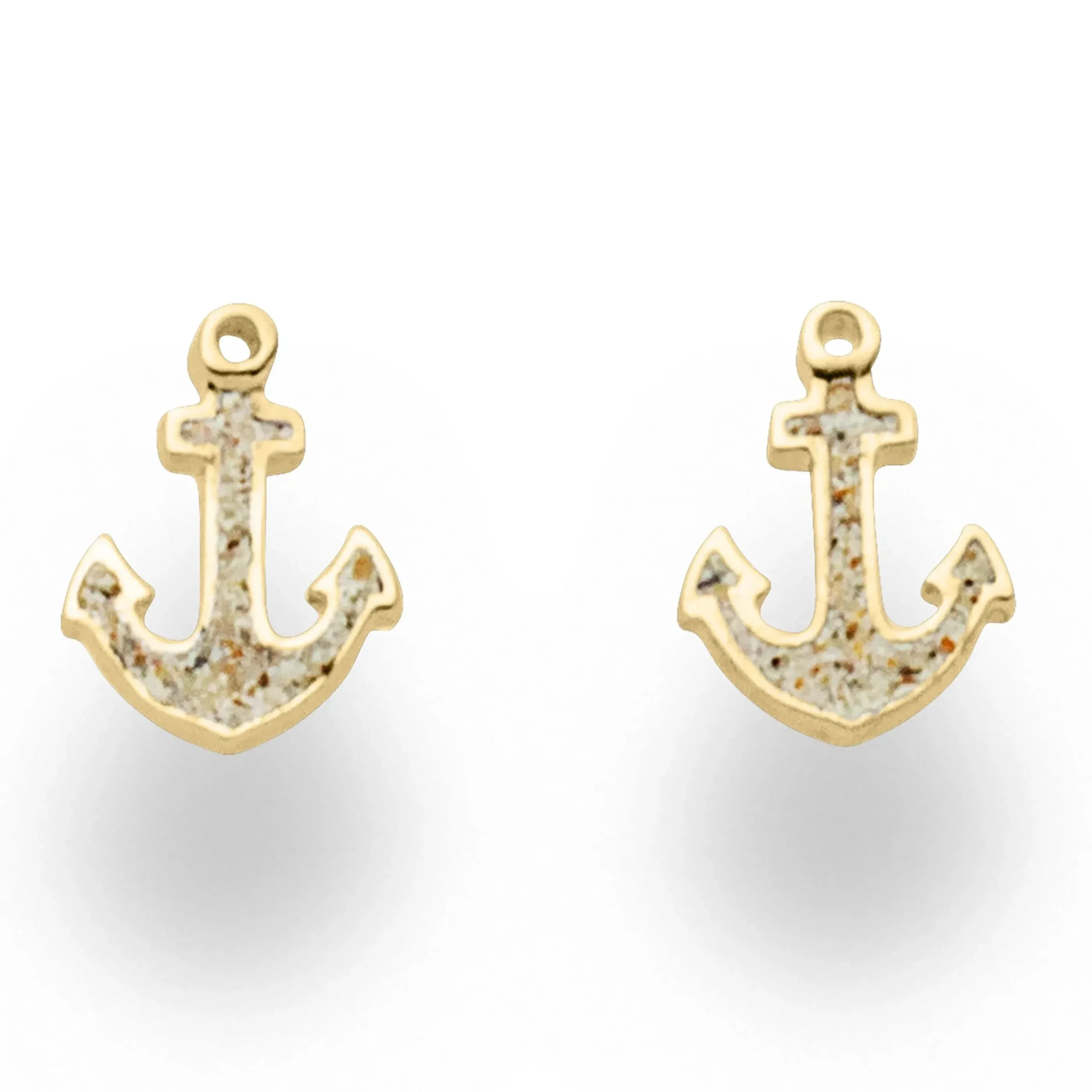 Ohrring "Sandanker" vergoldet