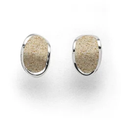 Ohrring "Sandinsel" Strandsand