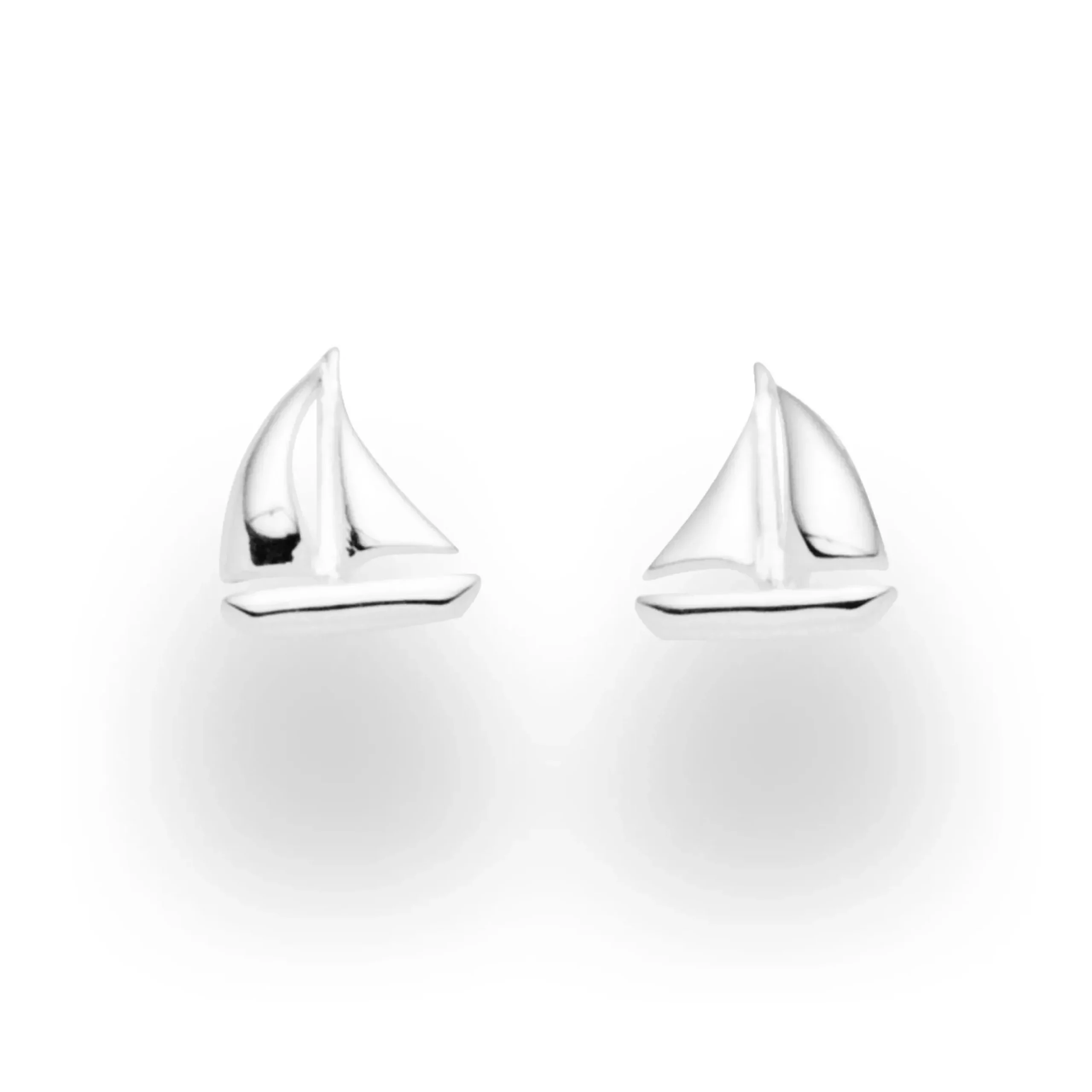 Ohrstecker ''Ahoi'' Segelschiff