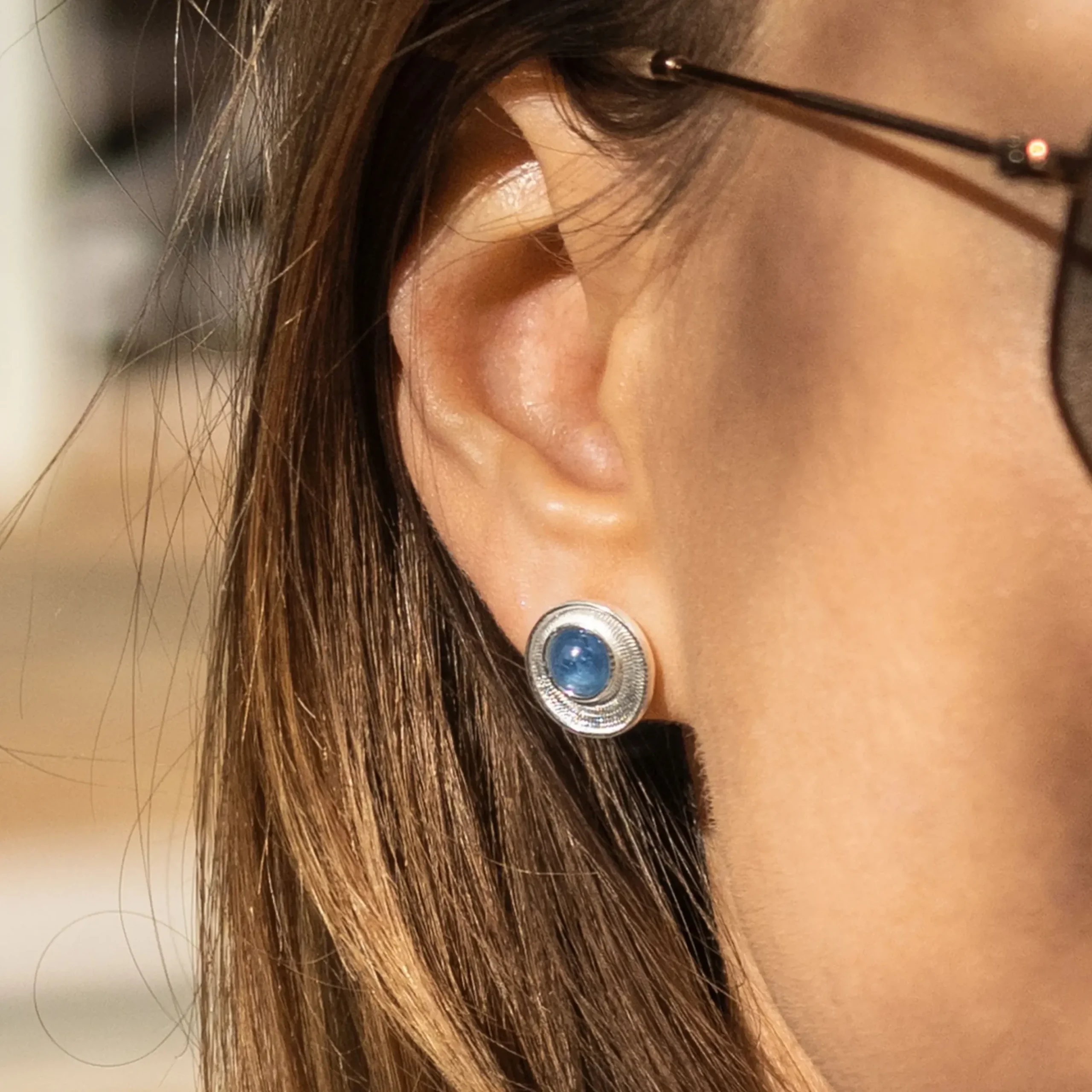 Ohrstecker "Meeresstrudel"