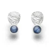 Ohrstecker "Perlenbucht" Kyanit