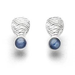 Ohrstecker "Perlenbucht" Kyanit