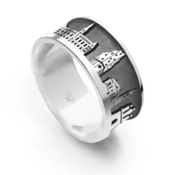 Ring "Hamburg" Stadtring dunkel