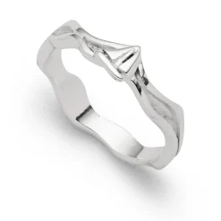 Ring "Strandwellen Boot", schmal