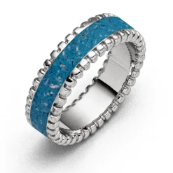 Ring "Strandzauber blau"