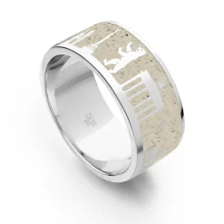 Sandring "Berliner Mauer"