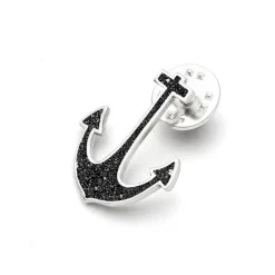 Stickpin "Anker" Lavasand